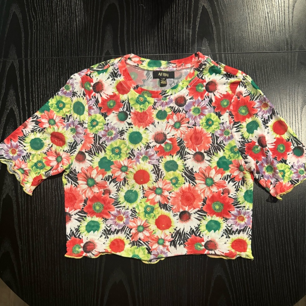 AFRM Vibrant Floral Top